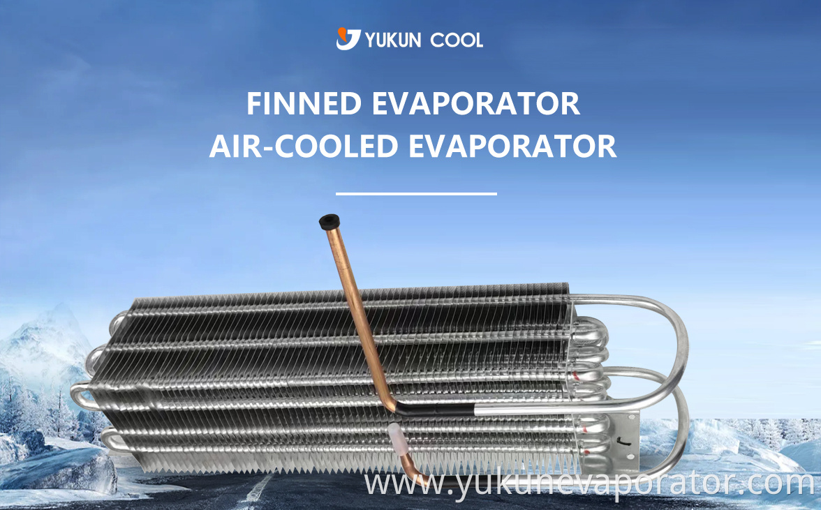 Aluminum fin mini refrigeration microchannel fin air cooler